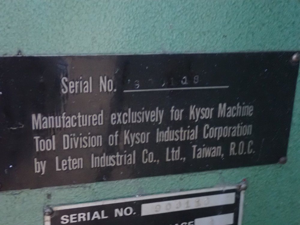 Kysor Johnson Vertical Band Saw - Kv-36