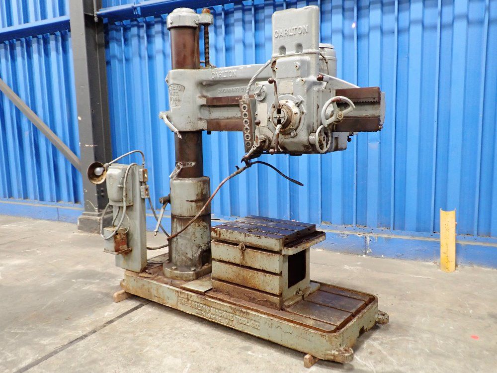 Carlton 4'x 9" Radial Arm Drill - 9x4