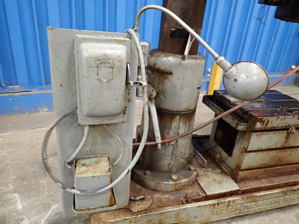 Carlton 4'x 9" Radial Arm Drill - 9x4