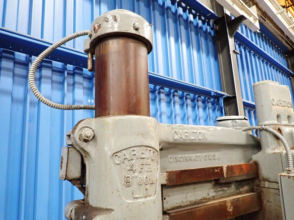 Carlton 4'x 9" Radial Arm Drill - 9x4