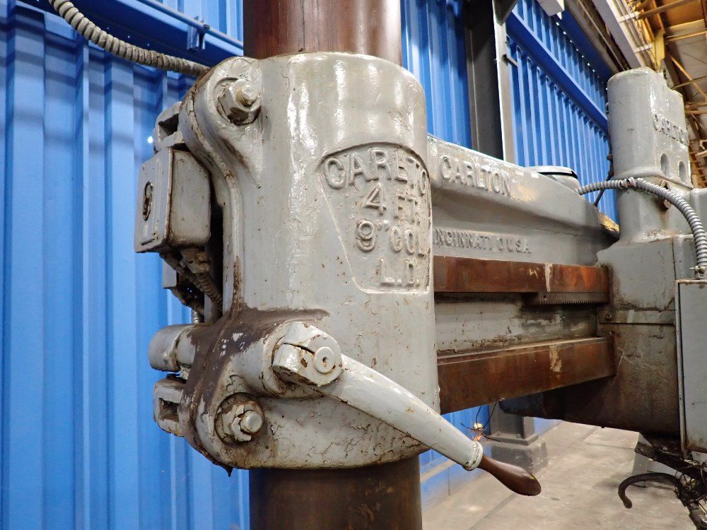 Carlton 4'x 9" Radial Arm Drill - 9x4