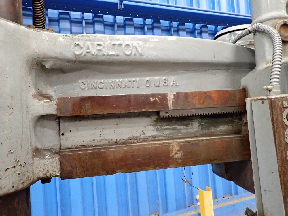Carlton 4'x 9" Radial Arm Drill - 9x4