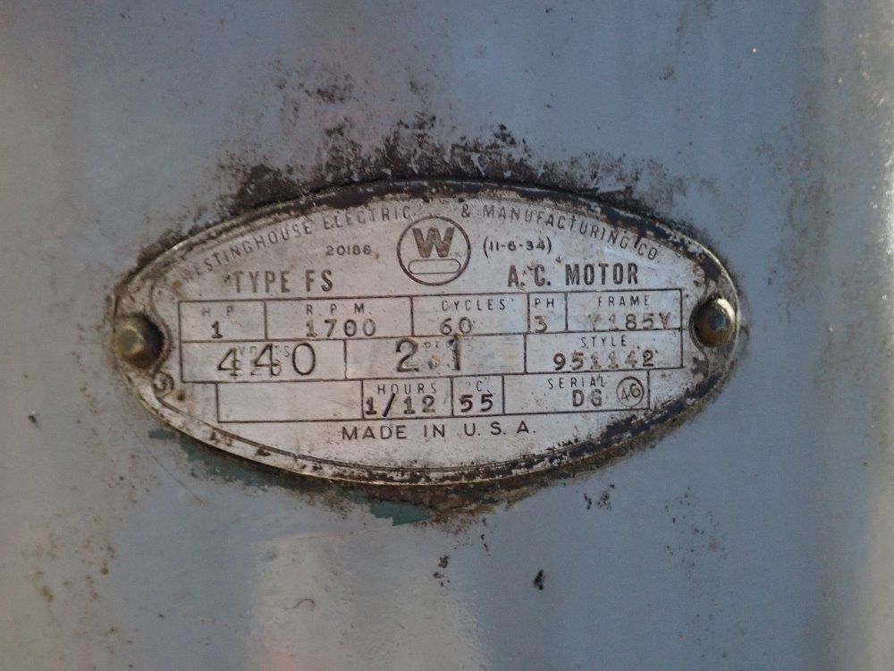 Carlton 4'x 9" Radial Arm Drill - 9x4