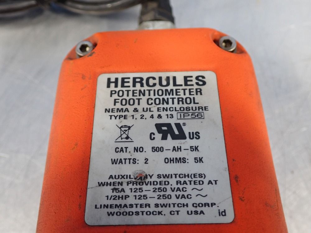 Hercules Potentiometer Foot-control - 1p56