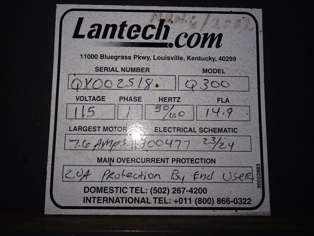 Lantech 65" Stretch Wrapper - Q300