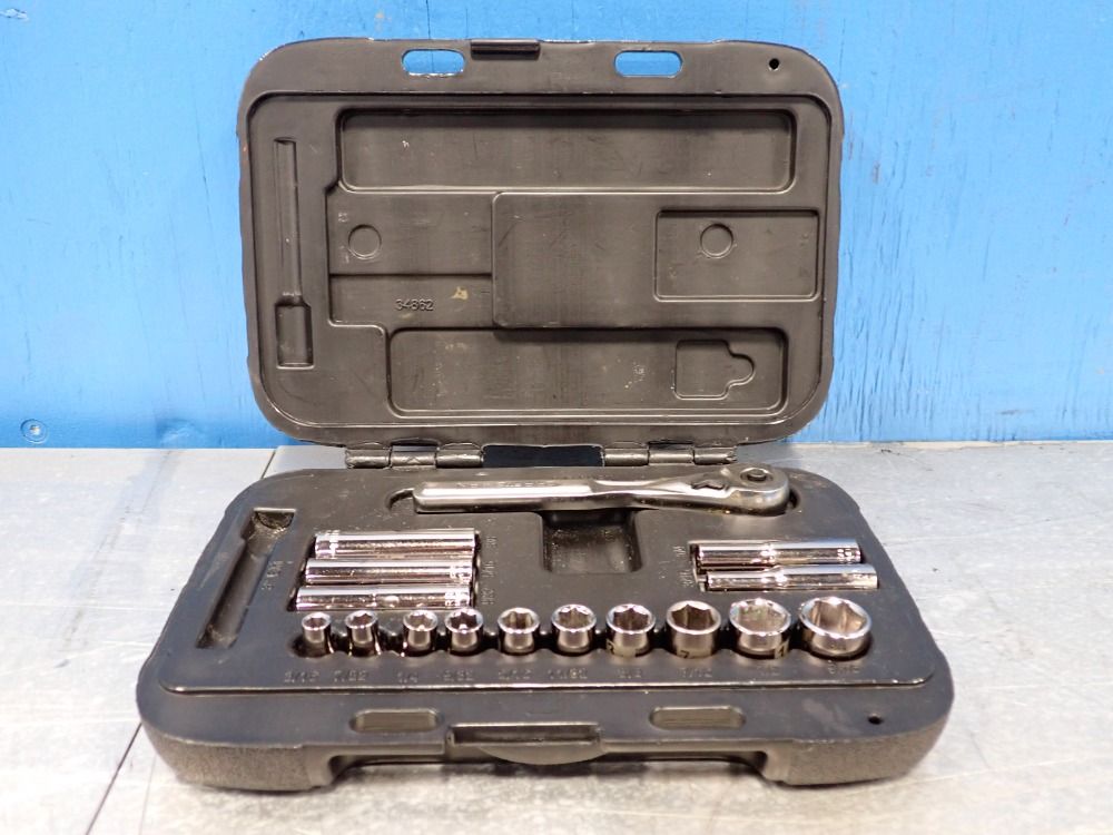 Craftsman 17-pc 1/4 In Drive Inch Set