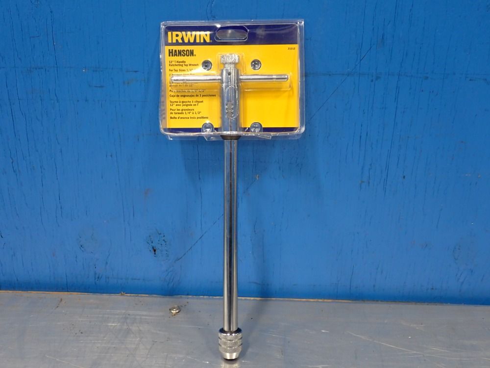 Irwin 12" T-handle Ratcheting Tap Wrench