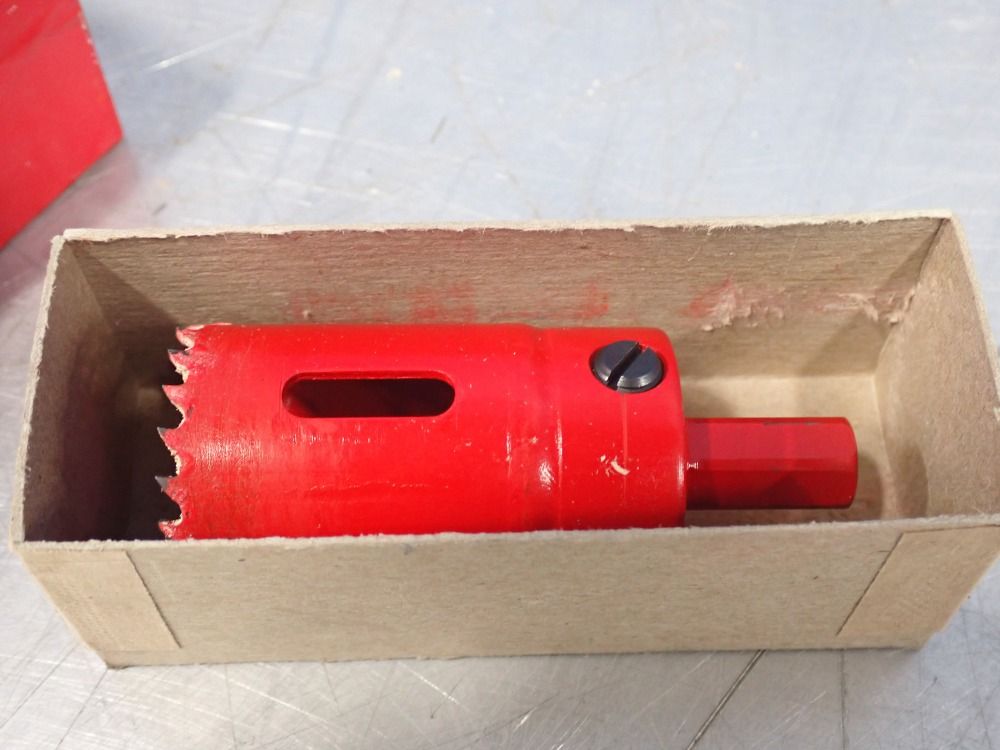 Morse 35 Mm Hole Saw With Arbor