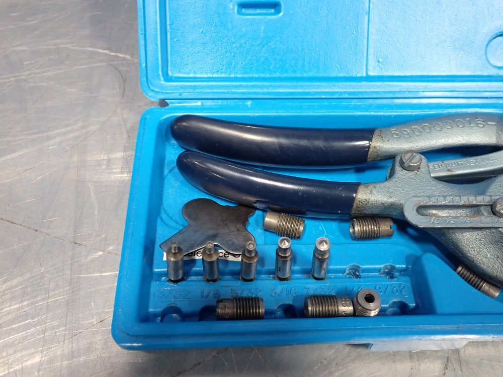 Roper Whitney Co. Hand Punch Set