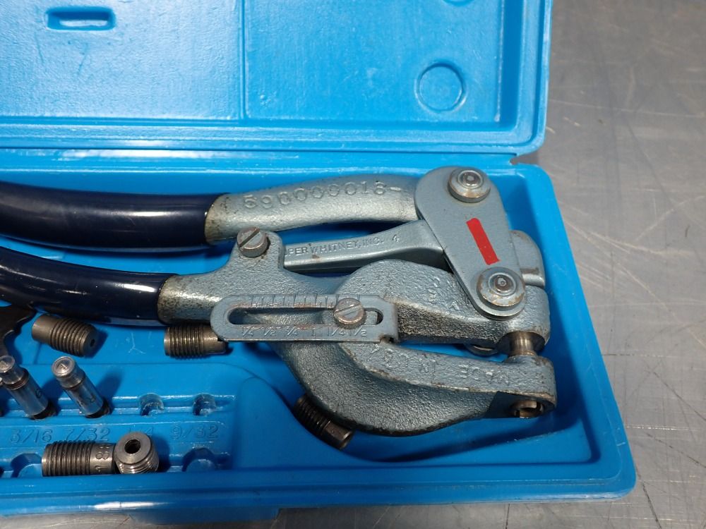 Roper Whitney Co. Hand Punch Set