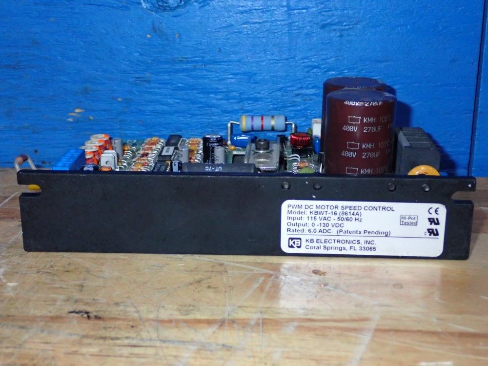 Kb Electronics Kbwt-16 Pwm Dc Motor Speed, Control Board - Kbwt-16