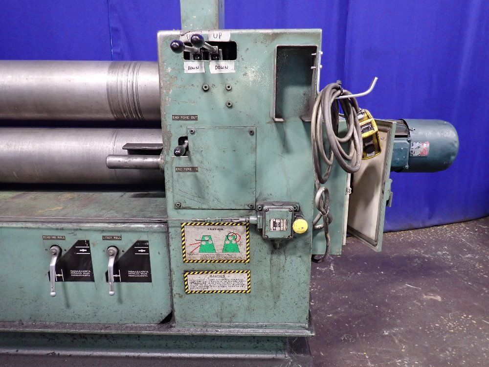 Hassleholms 4" X 1/2" Plate Bending Roll - Pa 185