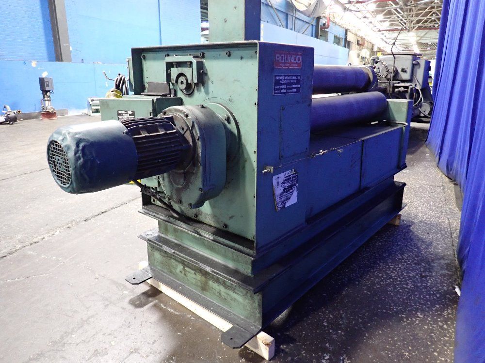 Hassleholms 4" X 1/2" Plate Bending Roll - Pa 185