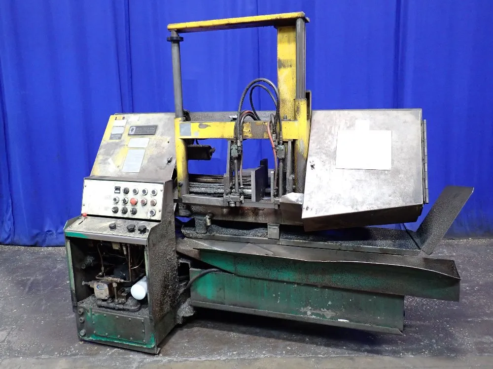 W.f. Wells 15 3/4" X 19" Horizontal Band Saw - F-15-2-4
