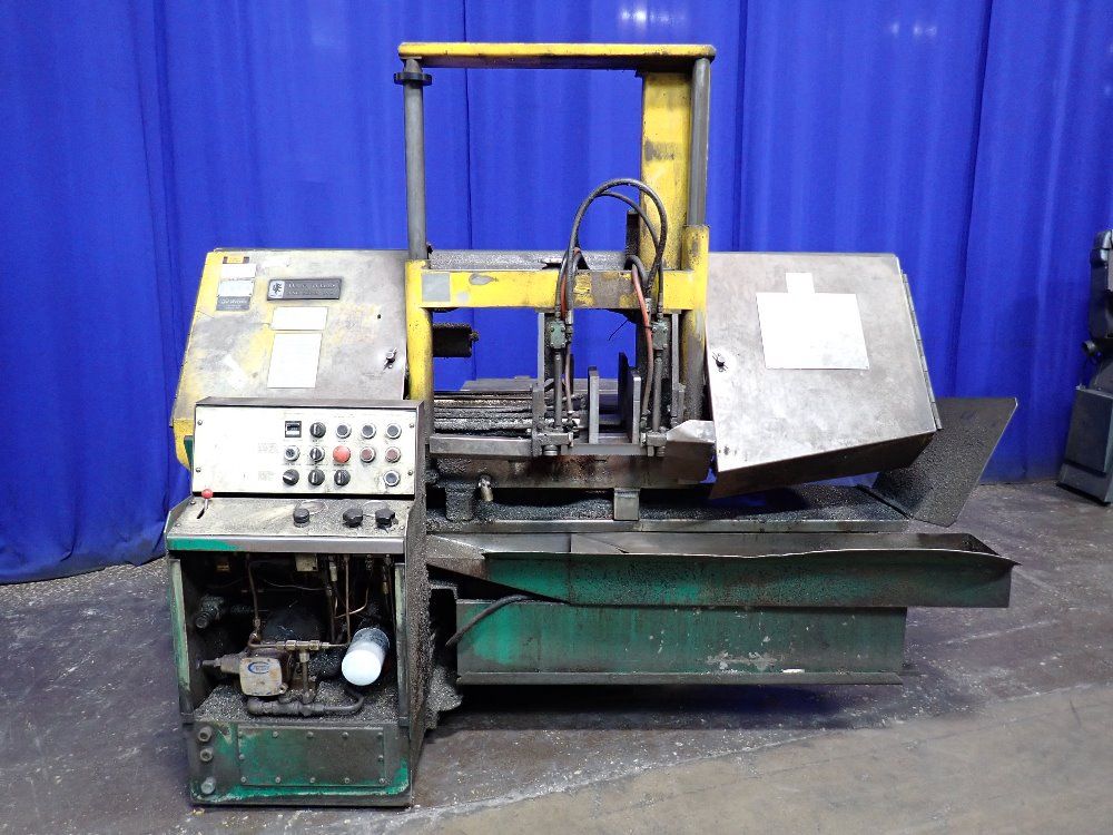 W.f. Wells 15 3/4" X 19" Horizontal Band Saw - F-15-2-4