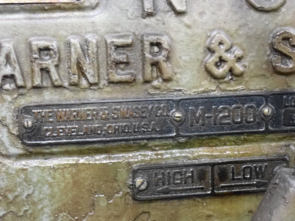 Warner  Swasey Co Turret Lathe