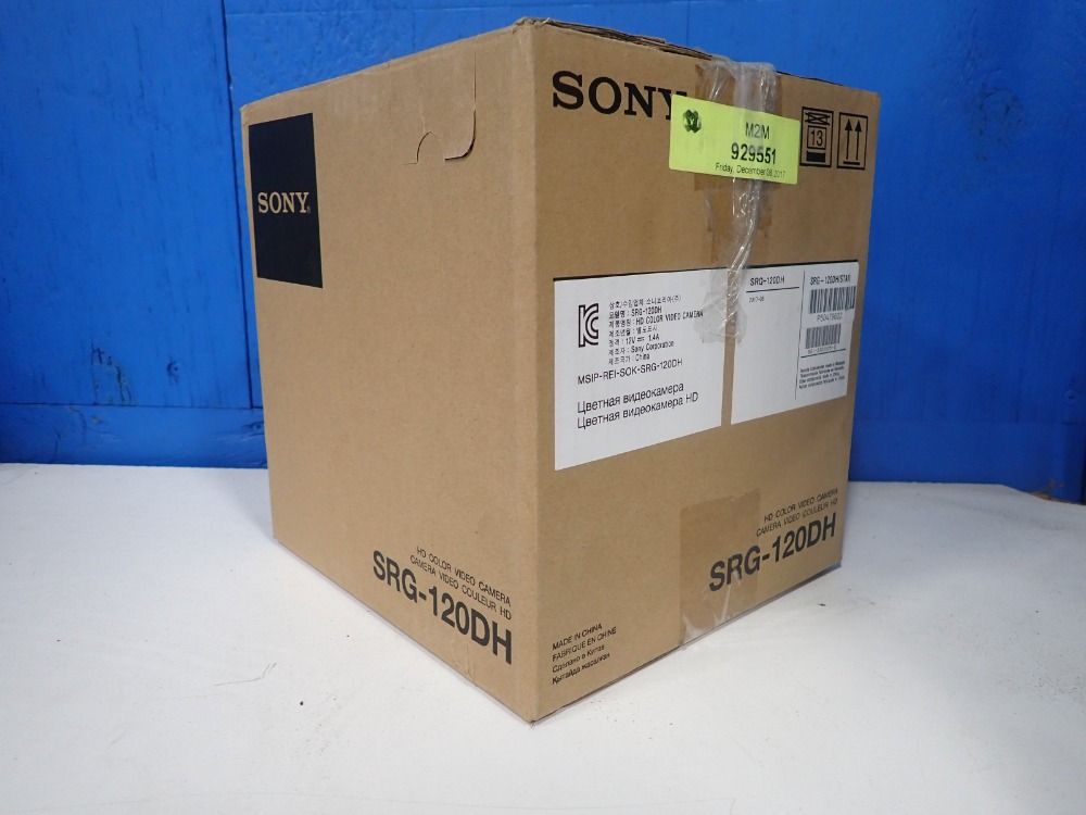 Sony Hd Color Video Camera - Srg-120dh