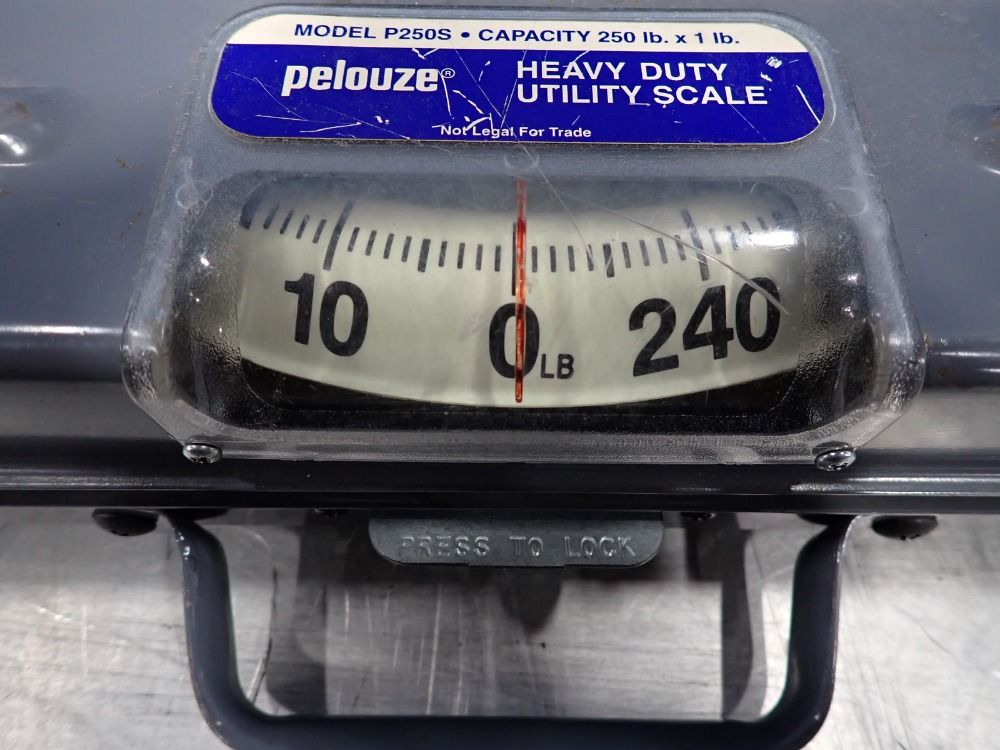 Pelouze 250 Lbs Utility Scale - P250s