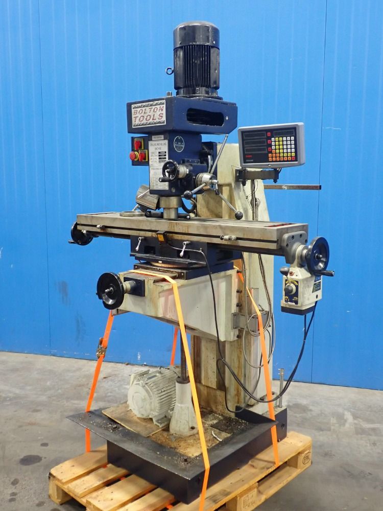 Bolton Tools 50x10 Drilling & Milling Machine - Rb19p04