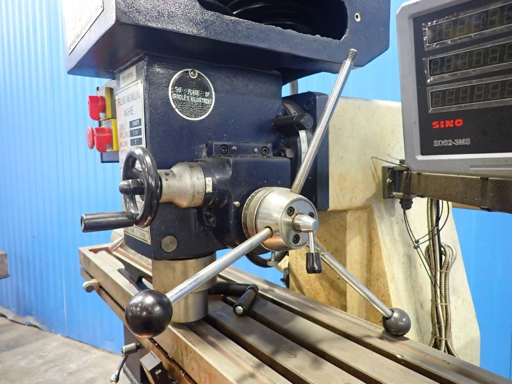 Bolton Tools 50x10 Drilling & Milling Machine - Rb19p04
