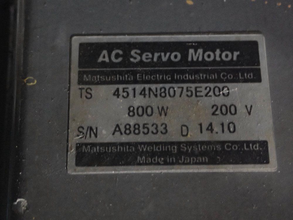 Panasonic 27 Kva Robot Welding System - Pa-122s