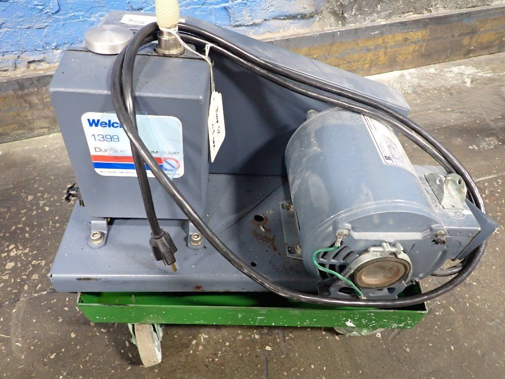 Welch 1/3 Hp Duoseal Vacuum Pump - 1399