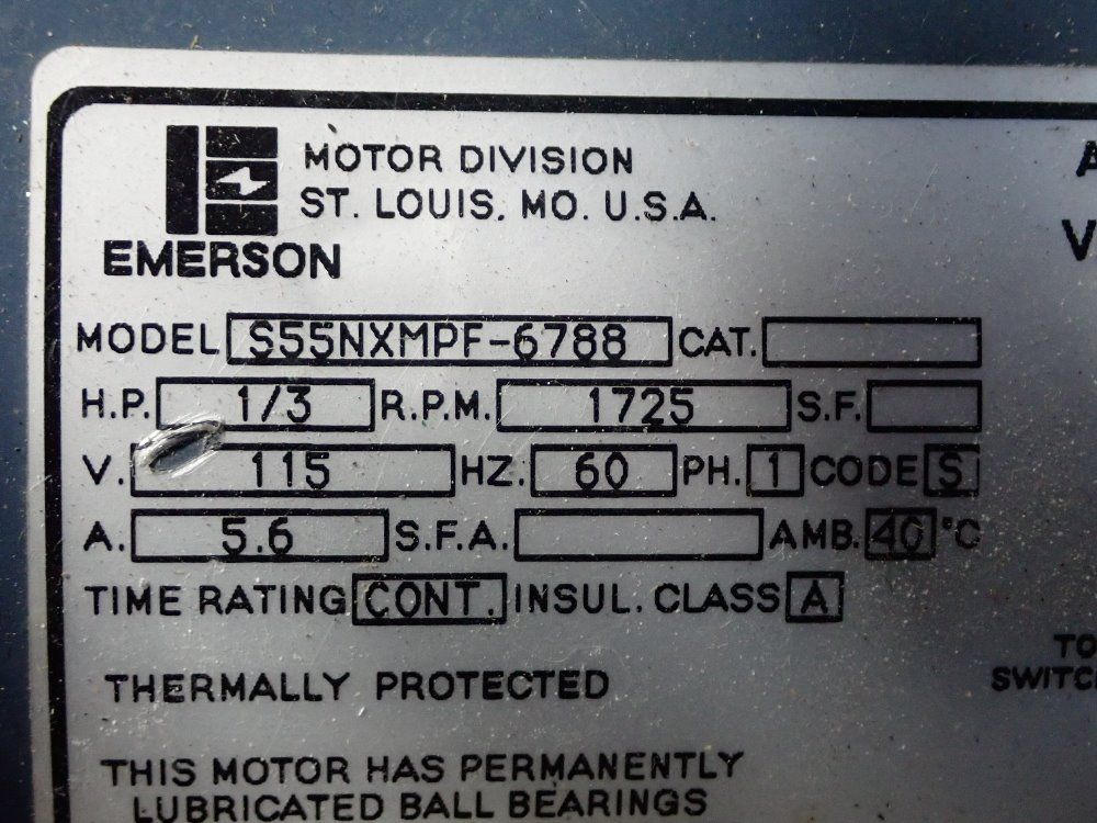 Welch 1/3 Hp Duoseal Vacuum Pump - 1399