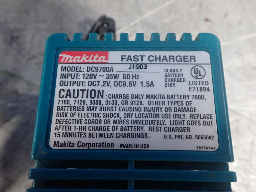 Makita Fast Battery Charger - Dc 9700a
