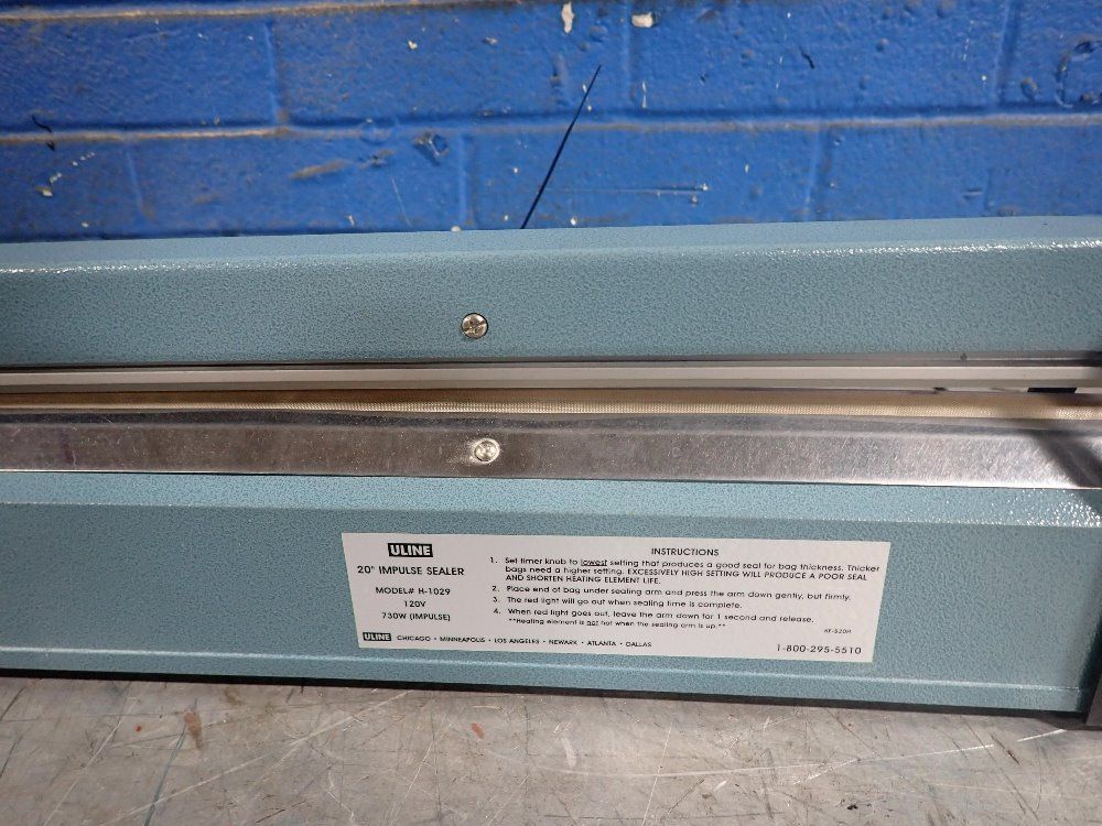 Uline Impulse Bag Sealer - H-1029