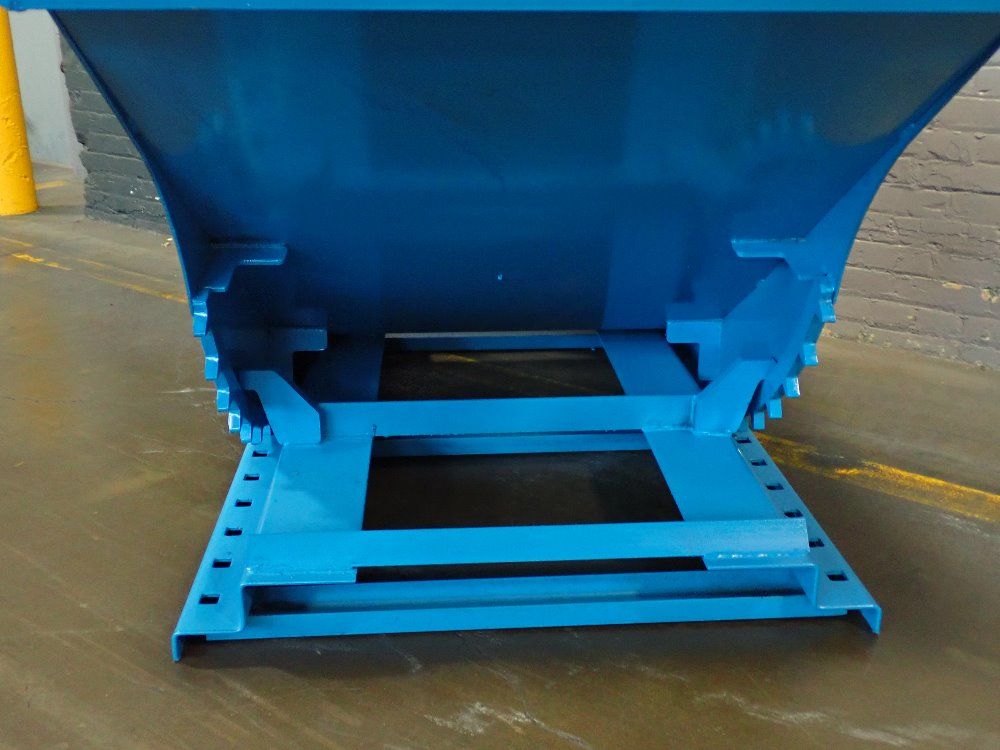 Marathon 1 Cu Yd / 6000# 1 Cubic Yard (6000 Lb Capacity) Self-dumping Hopper With Posi-lock - Hd-100