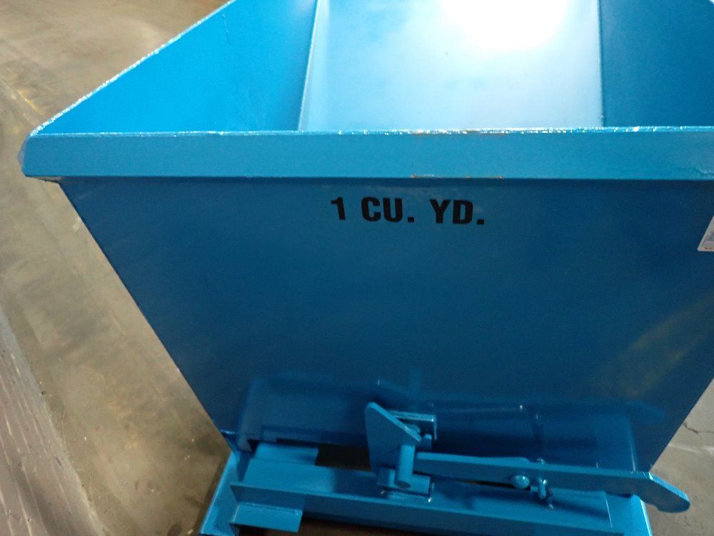 Marathon 1 Cu Yd / 6000# 1 Cubic Yard (6000 Lb Capacity) Self-dumping Hopper With Posi-lock - Hd-100