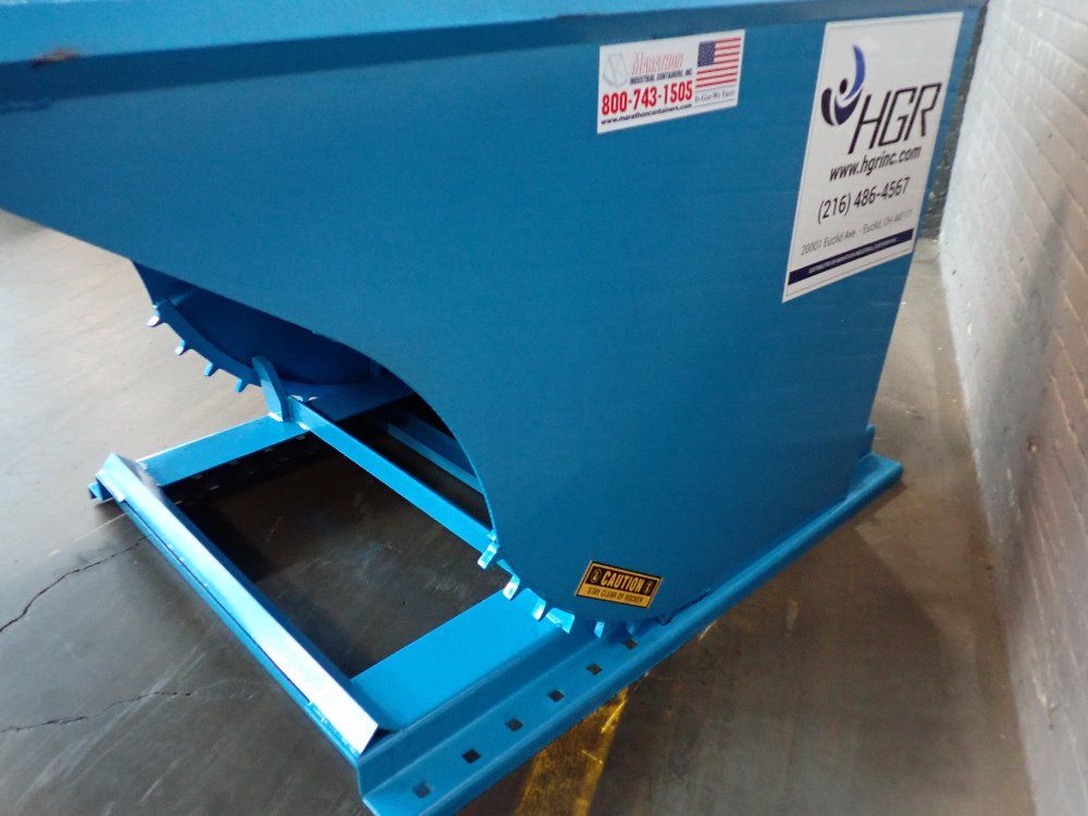 Marathon 2 Cu Yd / 6000# 2 Cubic Yard (6,000 Lb Capacity) Self-dumping Hopper With Posi-lock - Hd-200