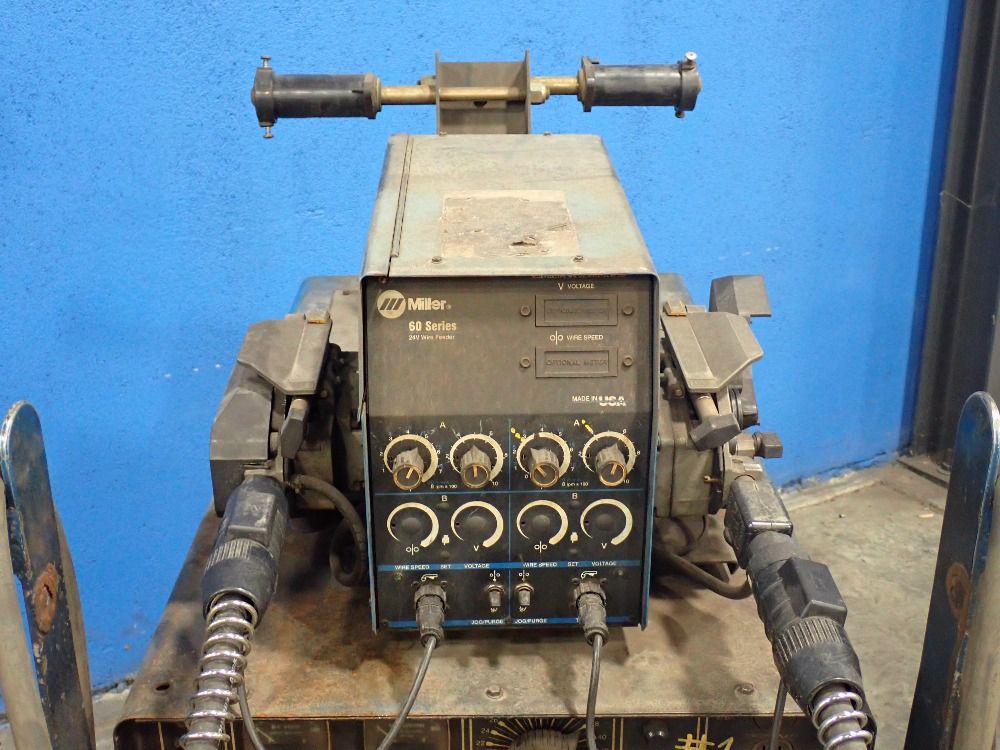 Miller 37 Kw Welder W/wire Feeder - Deltaweld 651