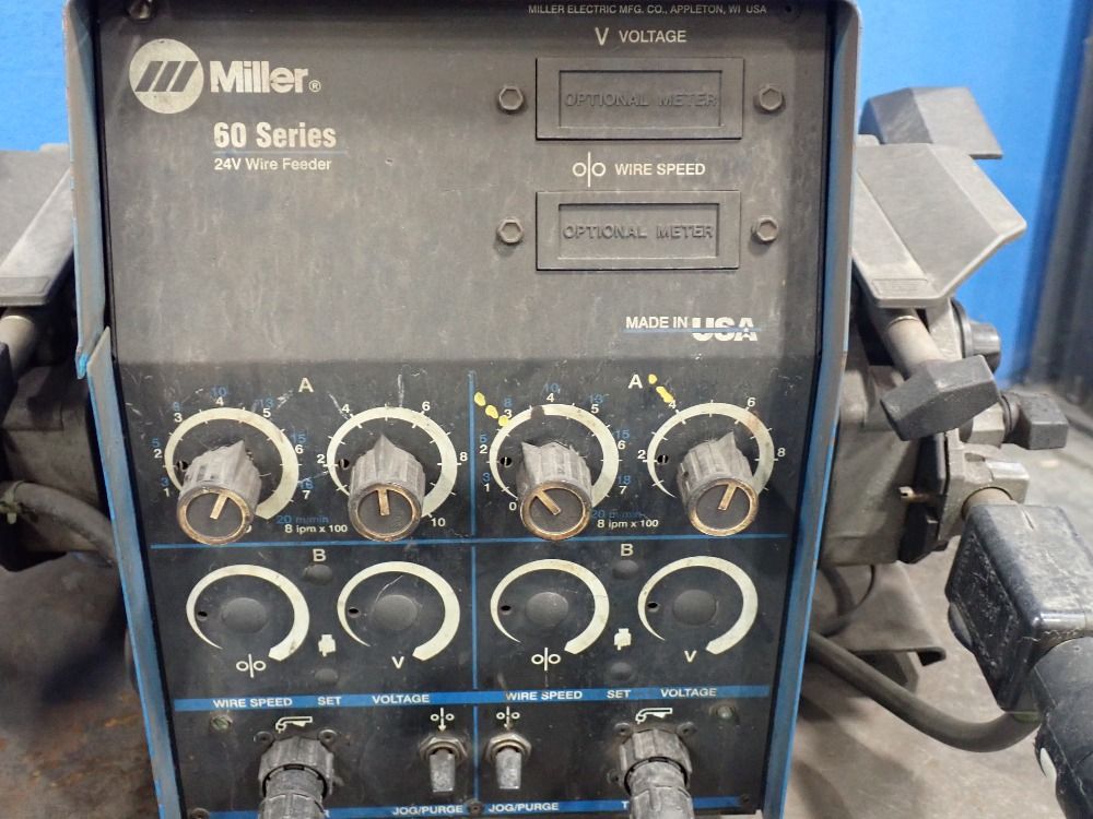 Miller 37 Kw Welder W/wire Feeder - Deltaweld 651