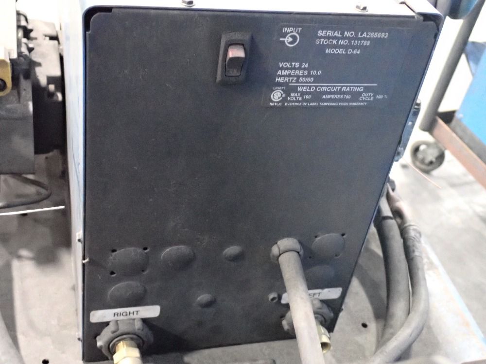 Miller 37 Kw Welder W/wire Feeder - Deltaweld 651