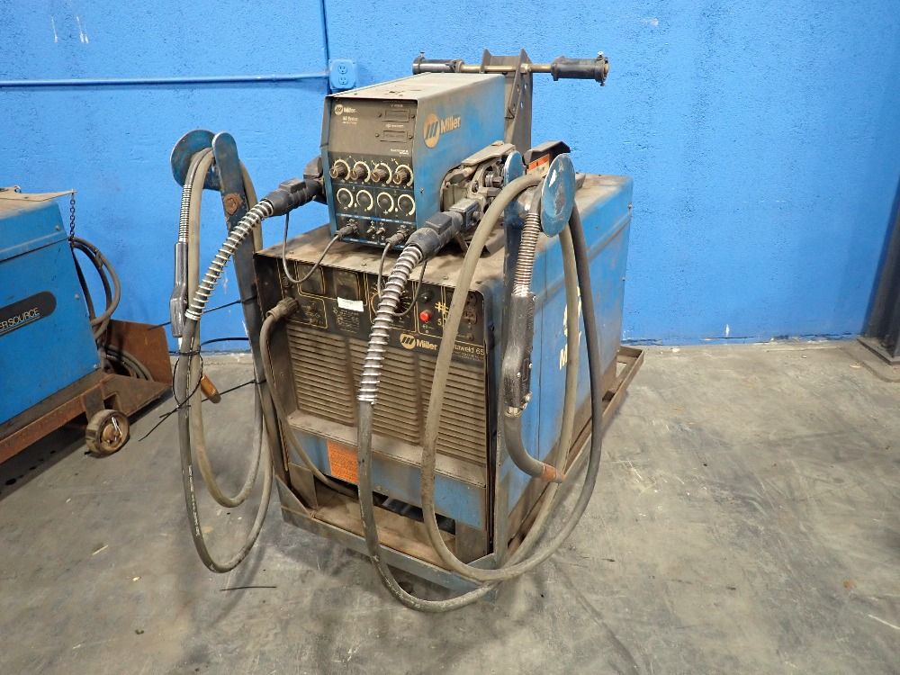 Miller 37 Kw Welder W/wire Feeder - Deltaweld 651