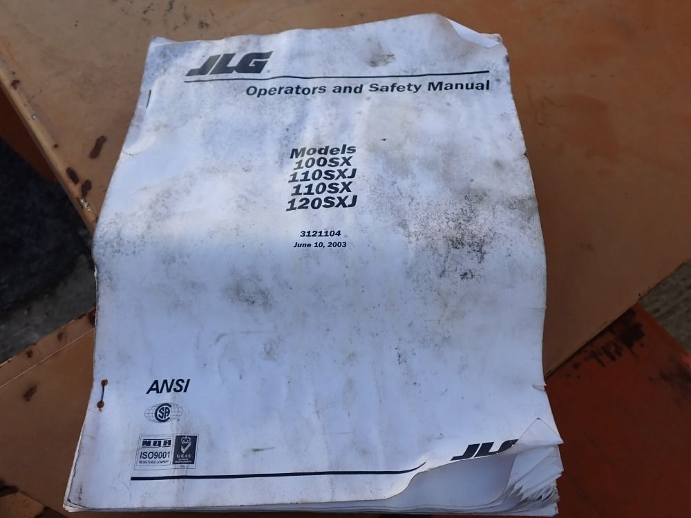 Jlg 1000 Lb Diesel Boom Lift - 110sx