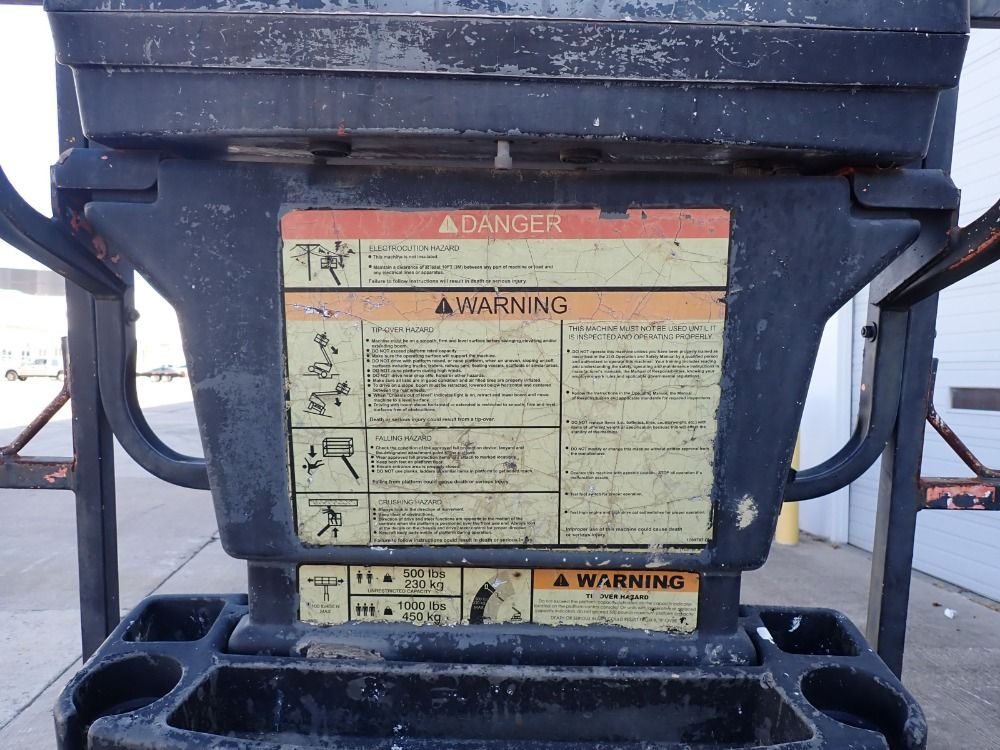 Jlg 1000 Lb Diesel Boom Lift - 110sx