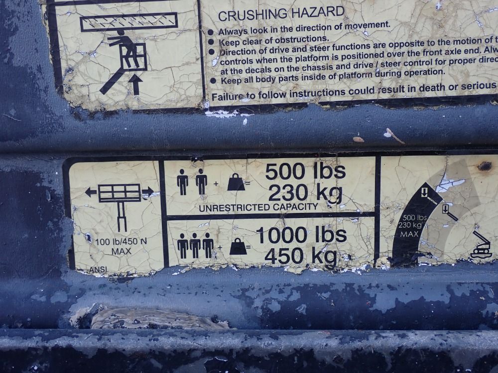 Jlg 1000 Lb Diesel Boom Lift - 110sx