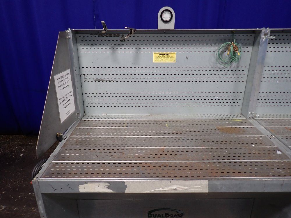 Dualdraw Dual Downdraft Table