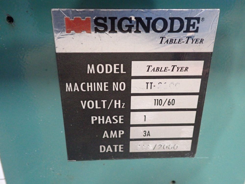 Signode Table Tyer - Table Tyer
