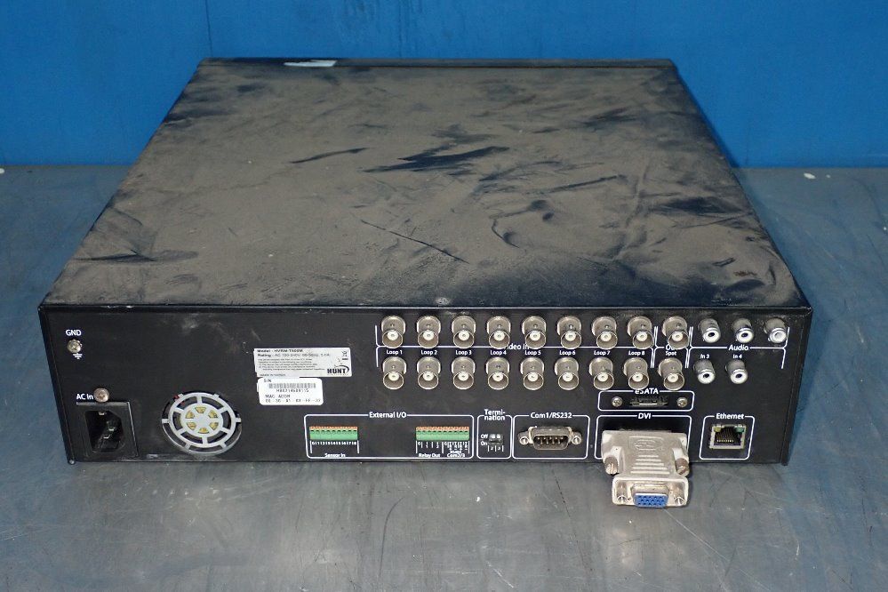 Hunt 5.0 Amps Digital Video Recorder - Hvrm-7800m