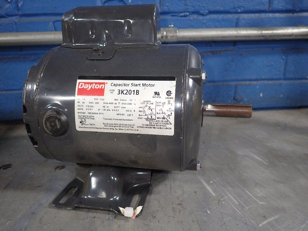 Dayton 1/4 Hp Motor - 3k201b