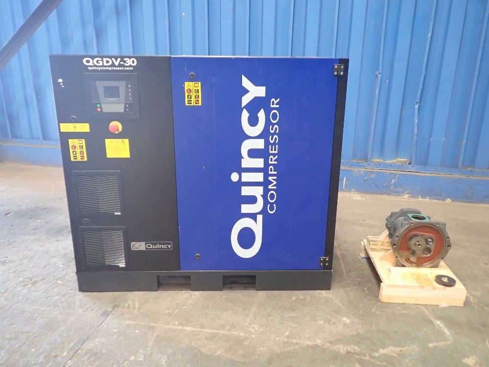 Quincy 22kw Compressor - Qgdv-30
