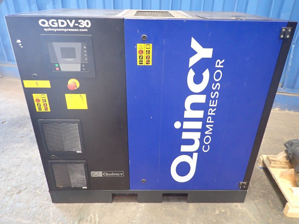 Quincy 22kw Compressor - Qgdv-30