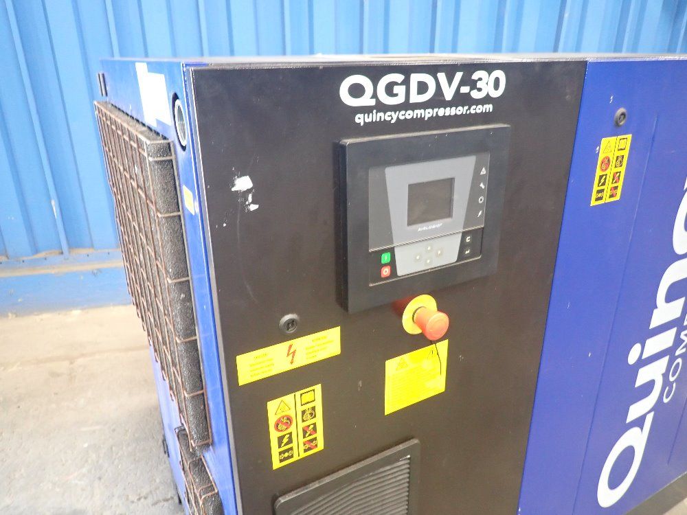 Quincy 22kw Compressor - Qgdv-30