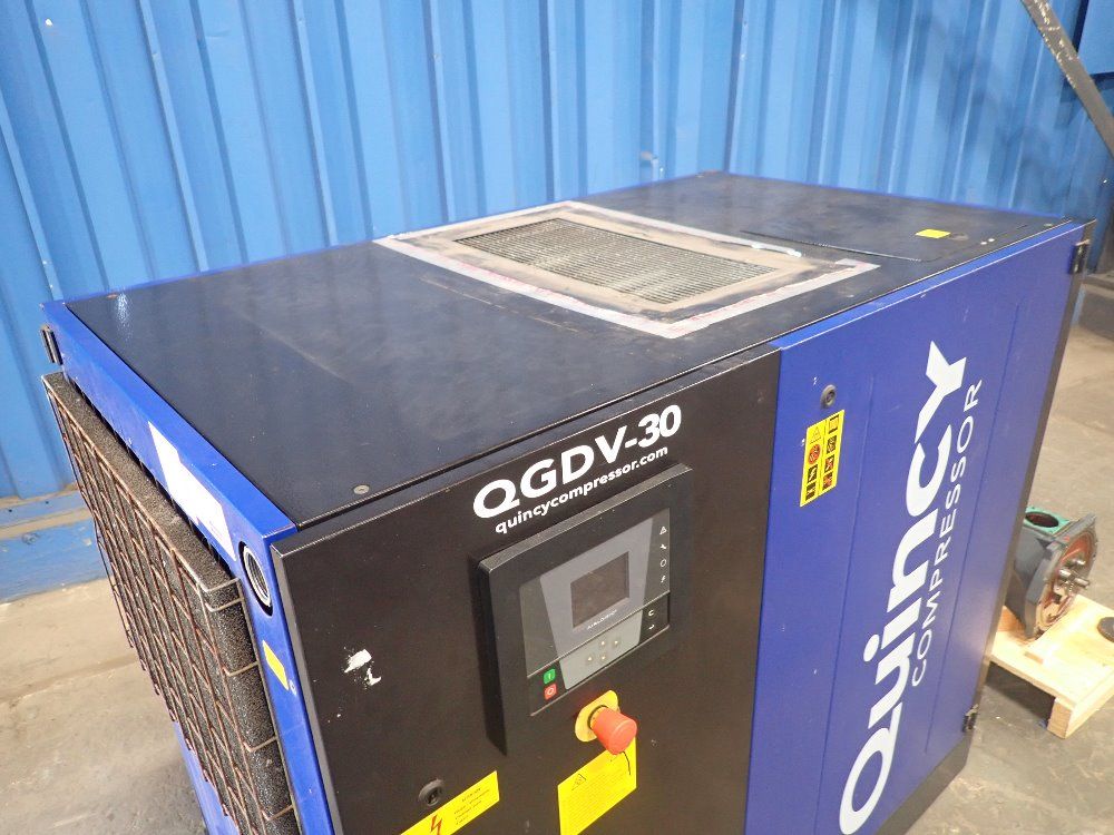 Quincy 22kw Compressor - Qgdv-30