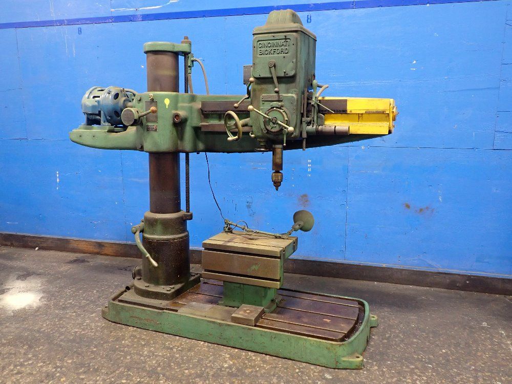 Cincinnati 12" X 8' Radial Drill