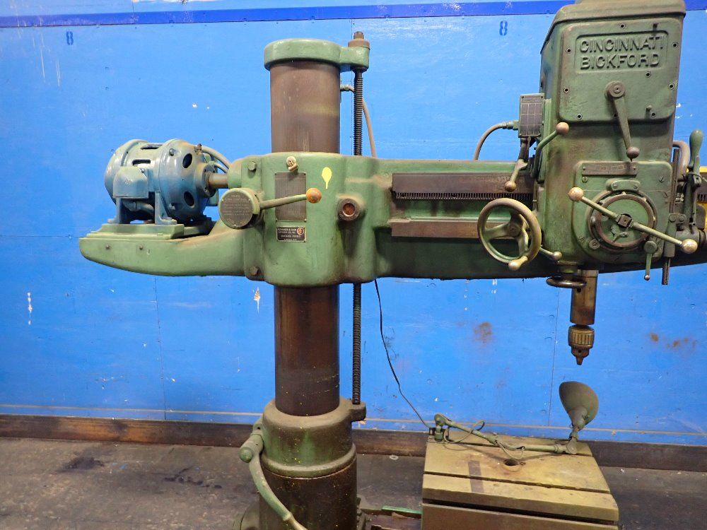 Cincinnati 12" X 8' Radial Drill
