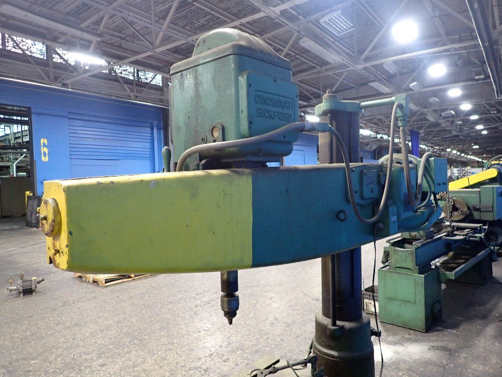 Cincinnati 12" X 8' Radial Drill